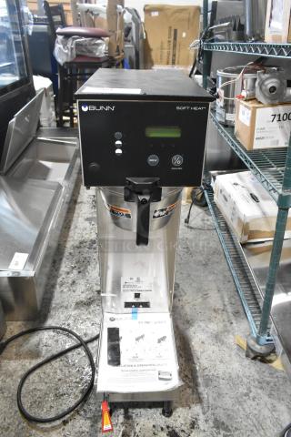 Brand new Bunn 33600.0029 BrewWISE Single Soft Heat DBC Brewer, 2024 model, features lower faucet, 120V, single phase.