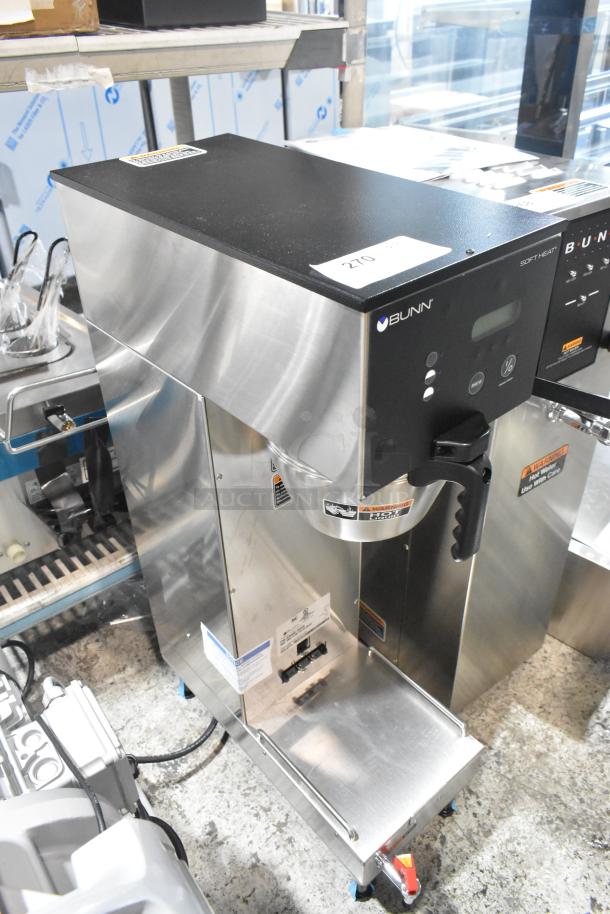 BRAND NEW 2024 Bunn BrewWISE Single SH DBC Brewer, model 33600.0029, with lower faucet, 120V, scratch and dent condition.