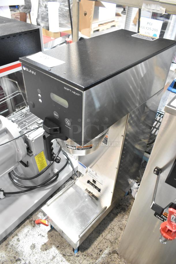 BRAND NEW Bunn SINGLE SH DBC BrewWISE Brewer, 2024 model, scratch and dent condition. Features lower faucet, 120V, 1 phase.