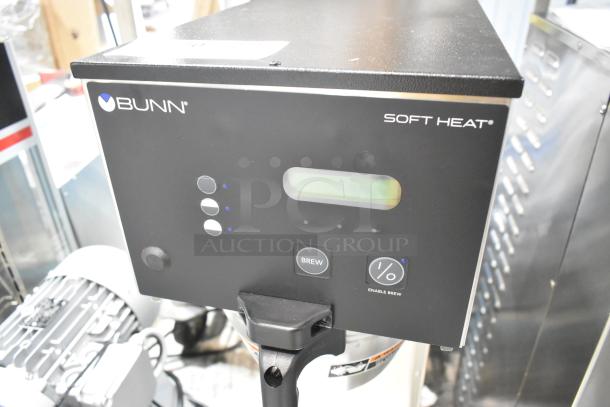 BRAND NEW 2024 Bunn Single SH DBC BrewWISE Brewer, black, visible controls, model 33600.0029. 120V, 1 Phase.