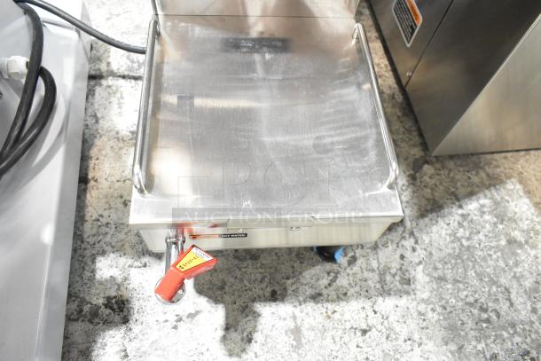 BRAND NEW 2024 Bunn SINGLE SH DBC Brewer, model 33600.0029. Includes lower faucet, labeled "Hot Water". 120 Volts, 1 Phase.
