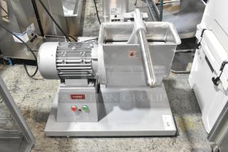 BRAND NEW SCRATCH AND DENT! 2025 Estella 348CG4 Metal Commercial 8 lb. Per Minute Electric Hard Cheese Grater. 220 Volts, 3 Phase. - Item #1198842