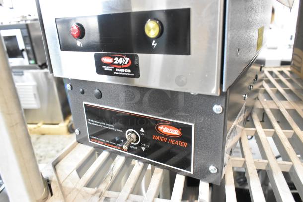 BRAND NEW Hatco 3CS-9B metal sanitizing sink heater, 9 kW, 208V, 3-phase. Scratch and dent. Features visible controls and Hatco branding.