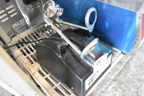 BRAND NEW Narvon 378SHKMCH Bubble Tea Shaking Machine, 110 Volts, 1 Phase, with visible minor scratches.