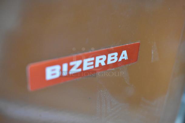 Ditting KFA 903 commercial coffee grinder, metal finish, 120V, 1 phase. Note: Image shows a Bizerba label.