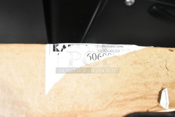 Kason® 401 Easimount Replacement Strip Curtain packaging, partially visible label, located in Newnan, GA.
