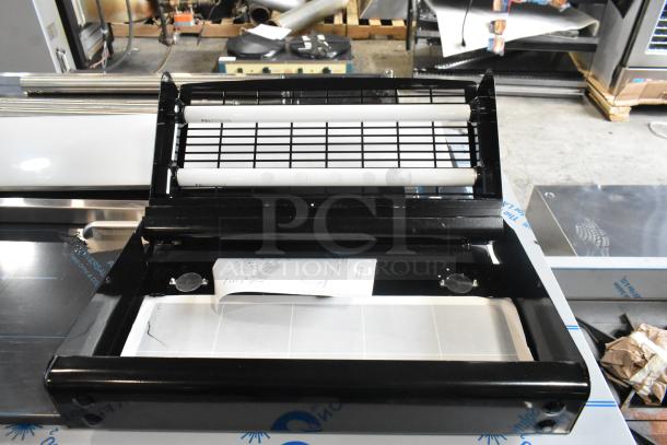 BRAND NEW Lavex Zap N Trap V30E-2X15W black insect light trap, 2 glue boards, 1,500 sq. ft. coverage, 120V, 1 phase.