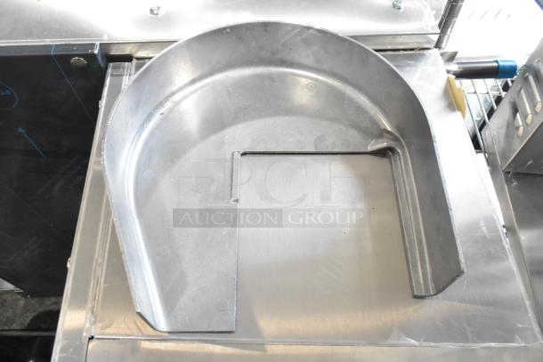 3 brand new scratch and dent items: Garde vegetable slicer parts and metal collar, showing slight surface wear.