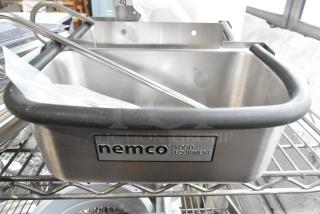 2 BRAND NEW SCRATCH AND DENT! Nemco Ice Cream Dipper Well and Faucet Set. 2 Times Your Bid! - Item #1198898
