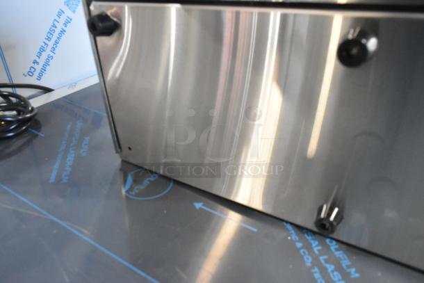 BRAND NEW 2024 Carnival King 382CDPW3 Stainless Steel Triple Cone Dip Warmer, 3 Qt., Scratch and Dent, 120V, 1 Phase.
