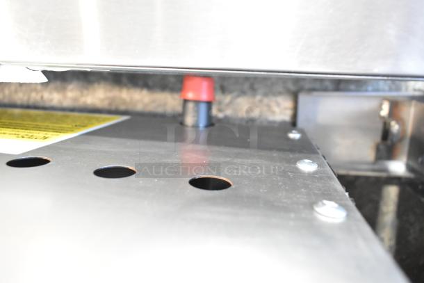 Wolf AHP848-1 8 Burner Range, stainless steel, scratch and dent condition, natural gas, 240,000 BTU, commercial use.