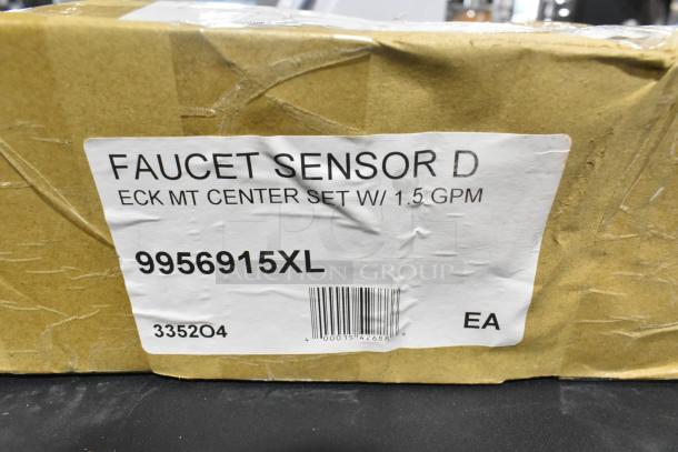 BRAND NEW Zurn Elkay Z6915-XL AquaSense sensor faucet box, shows "Faucet Sensor", 9956915XL, slight box wear.