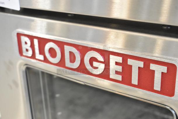 BRAND NEW Blodgett ZEPHAIRE-200-E stainless convection oven with view-through doors, metal racks, 208V, 1 Phase.