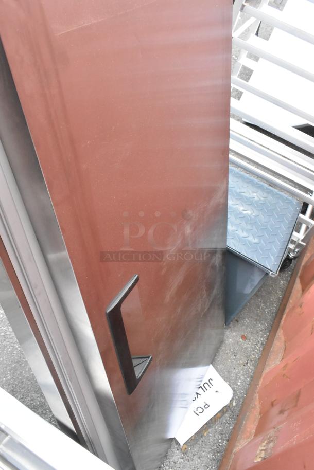 3 Watts WD-25 stainless steel doors, brand new scratch and dent items. Includes visible handle and minor surface marks.