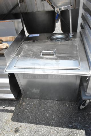 BRAND NEW SCRATCH AND DENT! Stainless Steel Drop In Ice Bin and Water Dispenser. - Item #1199104