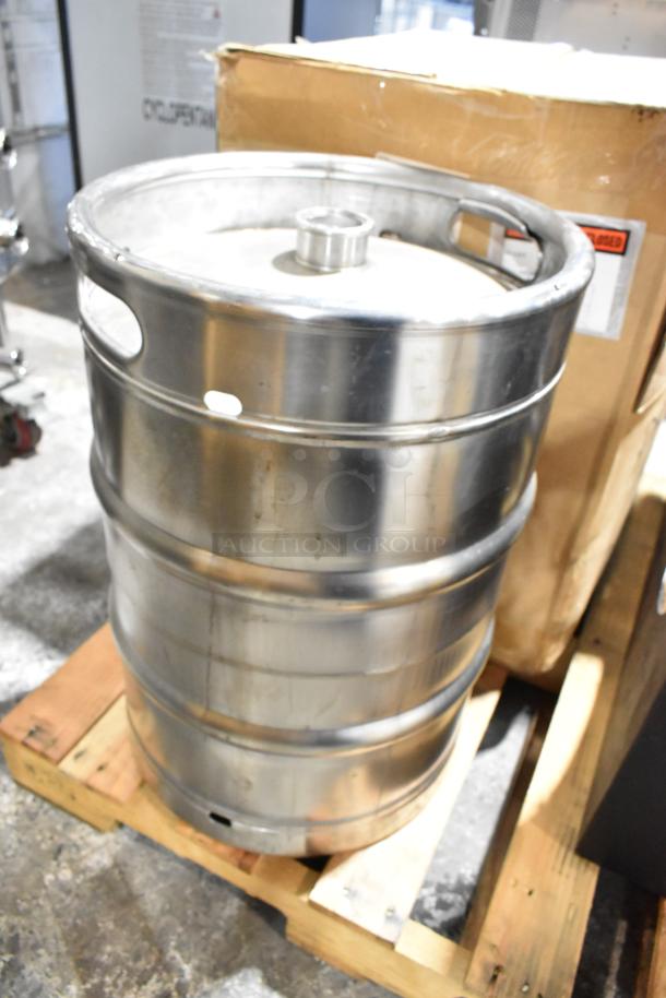 US Roaster Corp 23 Kilo Coffee Roaster, metal, natural gas-powered, excellent condition, on pallet, 208-230/460V, 3 phase.