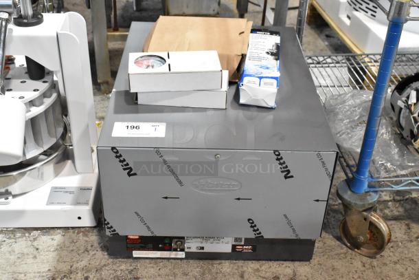 BRAND NEW Hatco C-36 metal commercial 6-gallon compact booster water heater with accessories, 208 volts, 1 phase, scratch and dent.