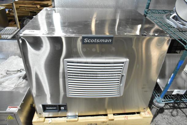 BRAND NEW 2025 Scotsman MC0330SA-1A ice machine, stainless steel, 30", 400 lb capacity, scratch and dent condition.