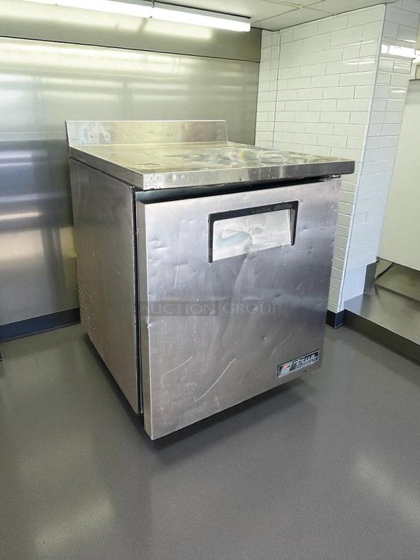 True TWT-27F work top freezer in amazing condition, stainless steel, fully tested and working, visible True branding.