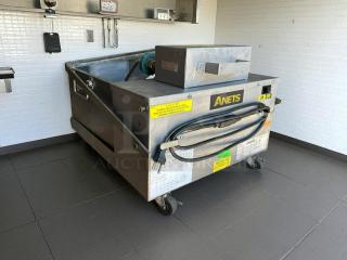 Amazing Condition - Anets FFM80 80 lb Commercial Fryer Filter , Gravity 120v - Tested & Working - Item #1198783