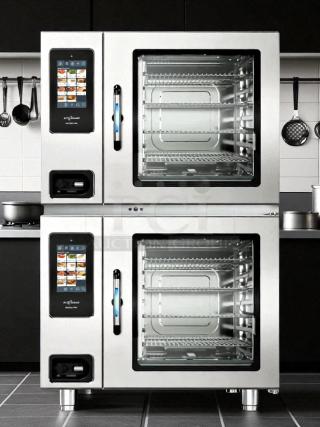 BRAND NEW Alto-Shaam 7-20G PRO double full-size combi-oven, boilerless, natural gas. Featuring touchscreen controls.