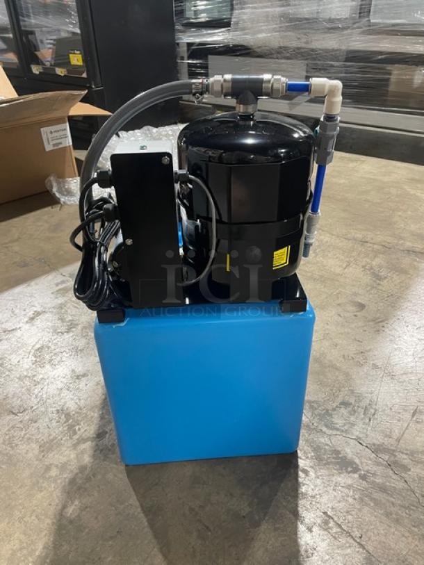 Brand new Pentair Everpure OP175/16 commercial RO water system with 16-gallon tank, 120V, electric powered.