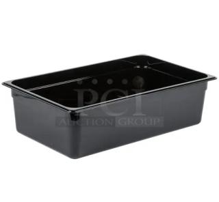 BRAND NEW! Cambro Commercial Black Onyx Full-Size 6” Deep High Heat Food Pan! Model: 16HP771! 6X Your Bid! - Item #1201652