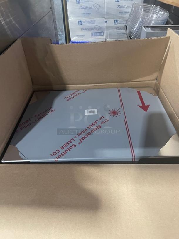 Brand new Vollrath Wear-Ever 18"x13" cheesecake pan, 3" deep, aluminum alloy. Model 5275 in box.