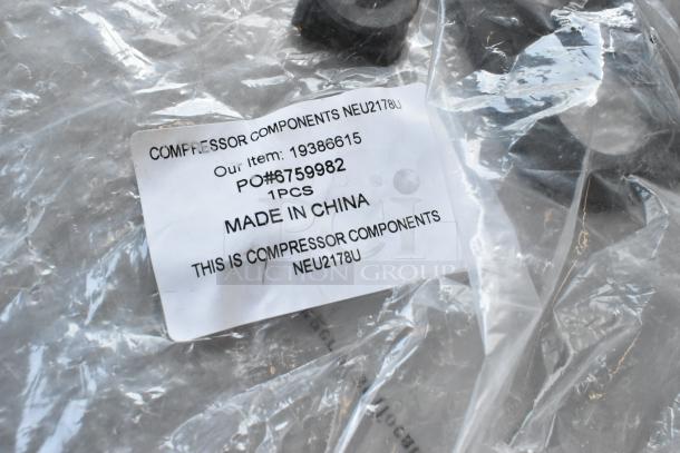 Avantco Compressor Components Kit 19386615, scratch and dent condition. Label shows NEU2178U, made in China.