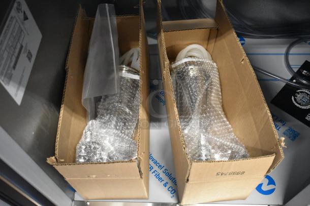 Beverage-Air DD78HC-1-S kegerator accessories in boxes with bubble wrap. New condition.