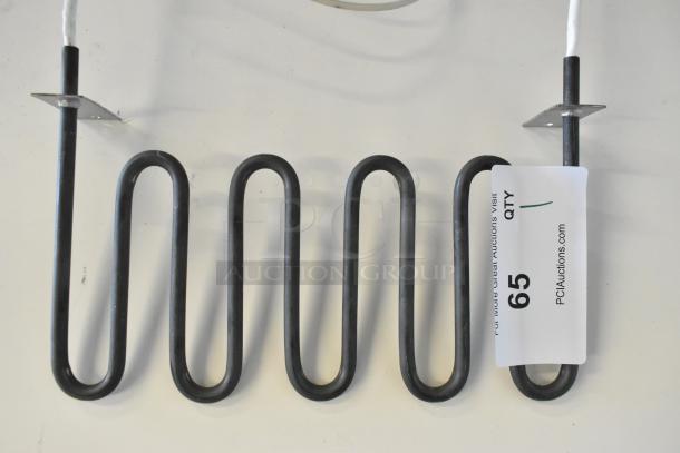 Brand new burner, scratch and dent condition, visible auction tag "65 QTY," from PCAuctions.com.