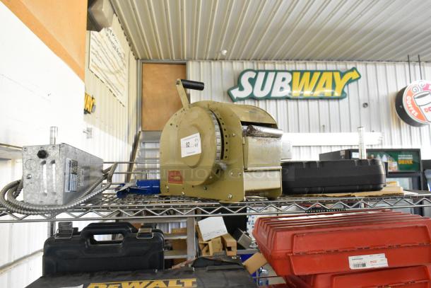 3 items: Craftsman Power Drill Driver, Westrim TC15TOW-LED Power Supply, Better Pack Unit. Shelf display, mixed conditions.