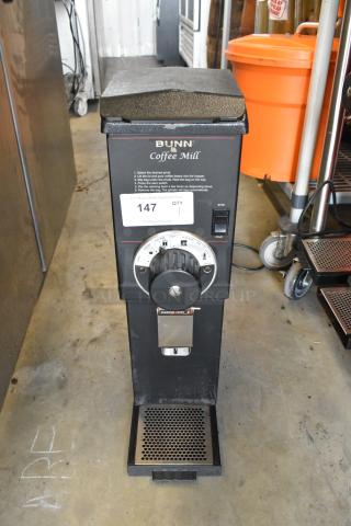 Bunn G3 HD Metal Commercial Countertop Coffee Bean Grinder. 120 Volts, 1 Phase. - Item #1200280