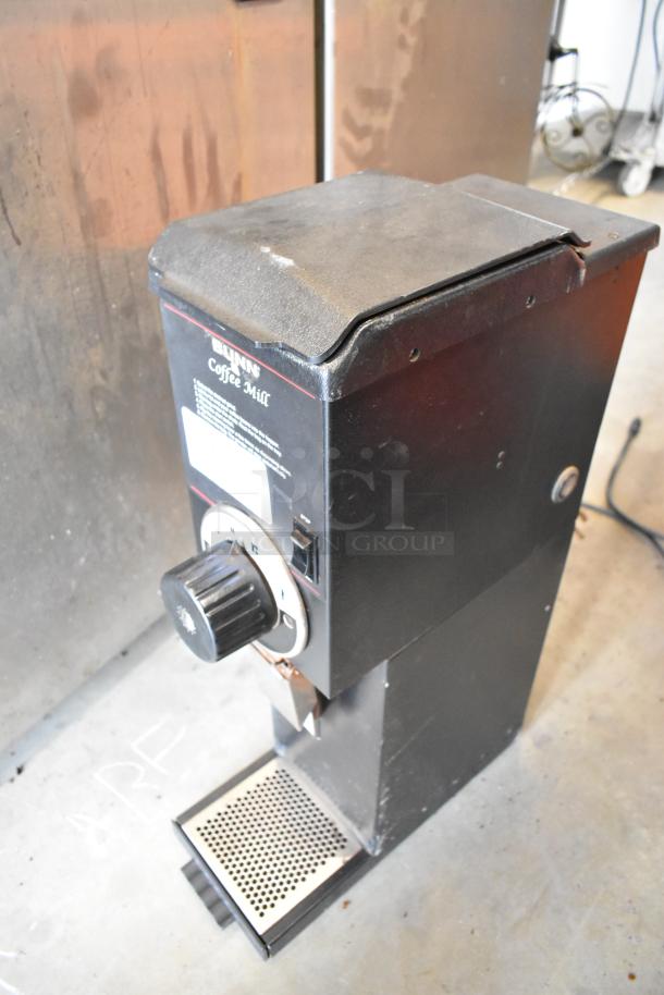 Bunn G3 HD Metal Commercial Coffee Bean Grinder, 120 Volts, 1 Phase, countertop model. Used condition.