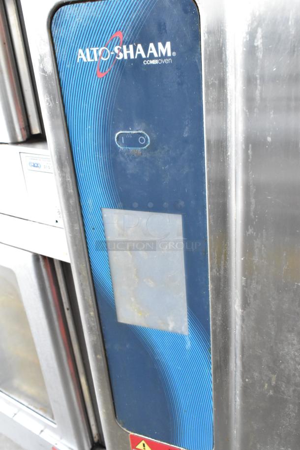 Alto Shaam 12.20ESI-SK stainless steel combi convection oven, electric; 208-240 volts, 3 phase; visible control panel.