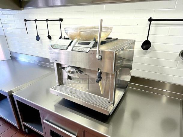 Thermoplan Mastrena V901 CS2 automatic espresso machine, great condition, stainless steel, tested and working, 208v 1ph.