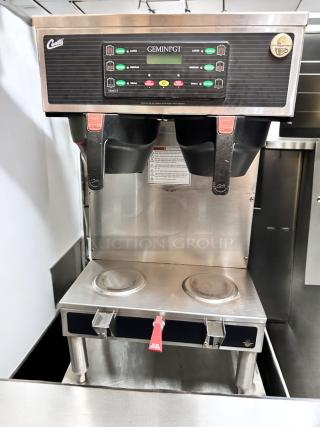Excellent Condition – Curtis GEMINI GT – Twin Coffee Brewer – 120V – Fully Tested & Working! - Item #1200521