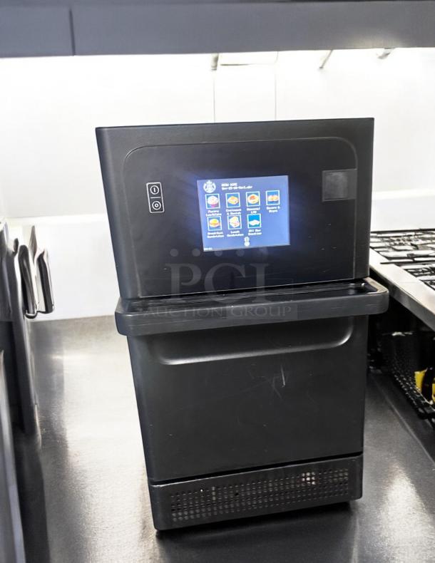 TurboChef Sota Rapid Cook Oven, 208V, excellent condition, fully tested, touchscreen control panel displayed.