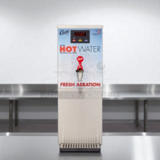 Curtis WB-5-GT digital hot water dispenser, model WB5GT63001, in great condition, with temperature display and fresh aeration feature.