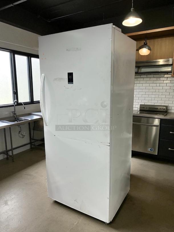 Insignia™ 13.8 Cu. Ft. convertible upright freezer, garage ready, good condition, ENERGY STAR certified, tested and working.
