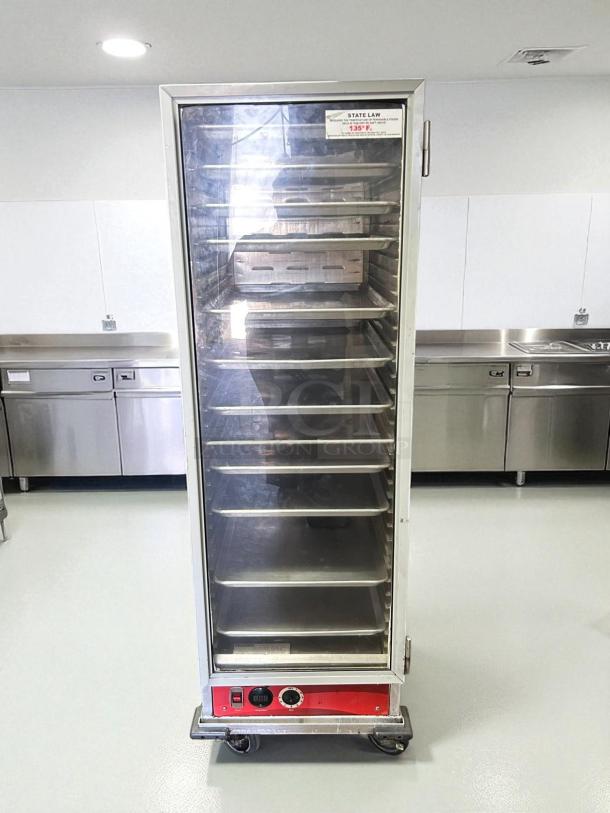 Avantco HEAT-1836I full-size insulated heated holding cabinet, clear door, tested, working, 120V, excellent condition.