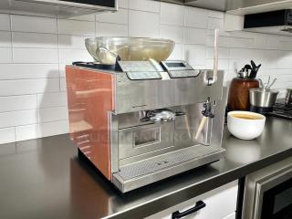 Starbucks Thermoplan Mastrena Cs2 commercial automatic espresso machine, fully tested, stainless steel, excellent condition.