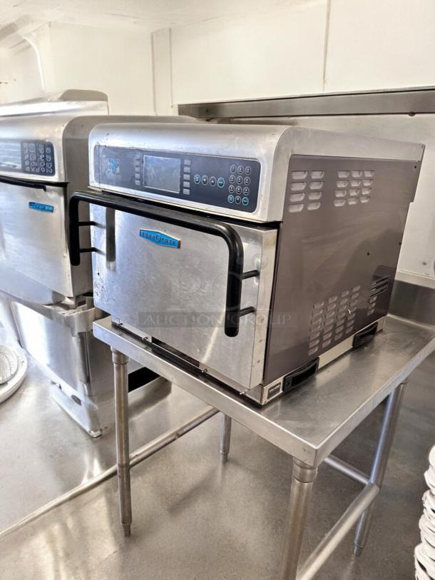 TurboChef I3 convection microwave oven, excellent condition, 208/240V, stainless steel finish, fully tested and working.