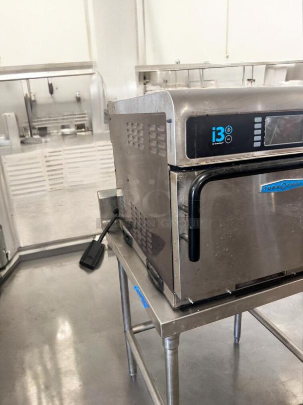 TurboChef I3 high-speed convection microwave oven in excellent condition, 208/240V, fully tested, stainless steel finish.