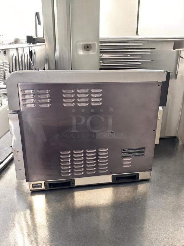 TurboChef I3 high-speed microwave oven in excellent condition, 208/240V, fully tested, vented design, stainless steel exterior.