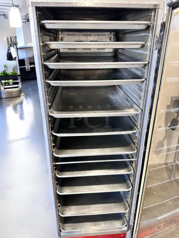 Avantco HC1836H heated holding cabinet, full-size, 120V, excellent condition, multiple shelves, fully tested and working.