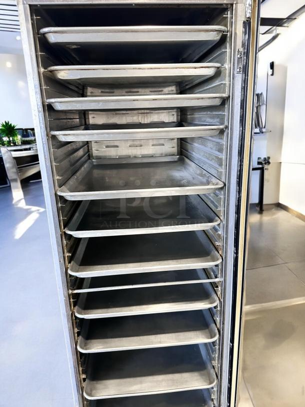Avantco HC1836H heated holding cabinet, full-size, 120V, excellent condition, multiple racks, tested and fully functional.