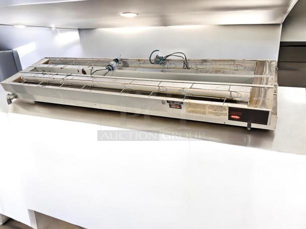 Hatco GRAH-60D strip heater food warmer, excellent condition, with RMB-7A remote control box, fully tested and working.