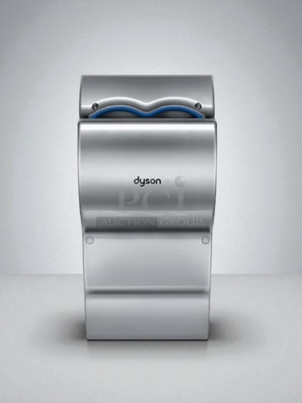 Dyson Airblade Hand Dryer, model 13043-01, silver finish, excellent condition, tested and working.
