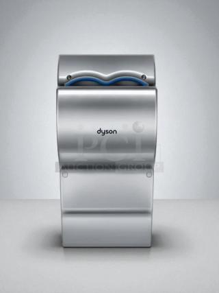 Dyson Airblade Hand Dryer, model 13043-01, silver finish, excellent condition, tested and working.